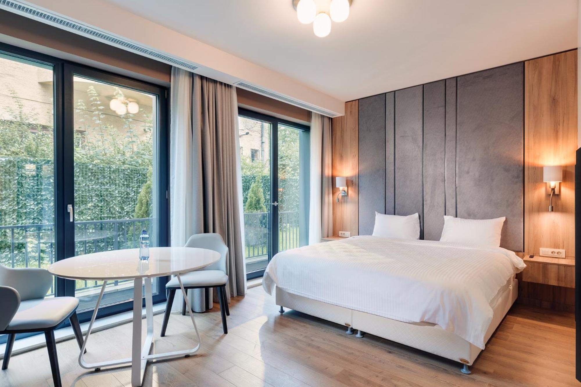 Syndicate Lodging Aparthotel 클루지나포카 객실 사진